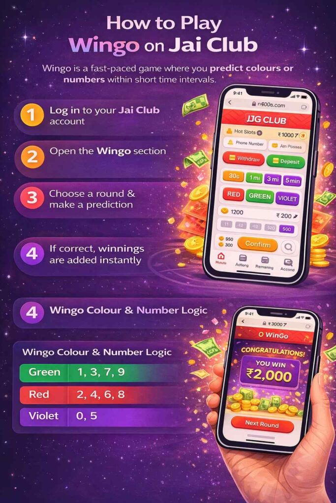Jai Club Wingo Game